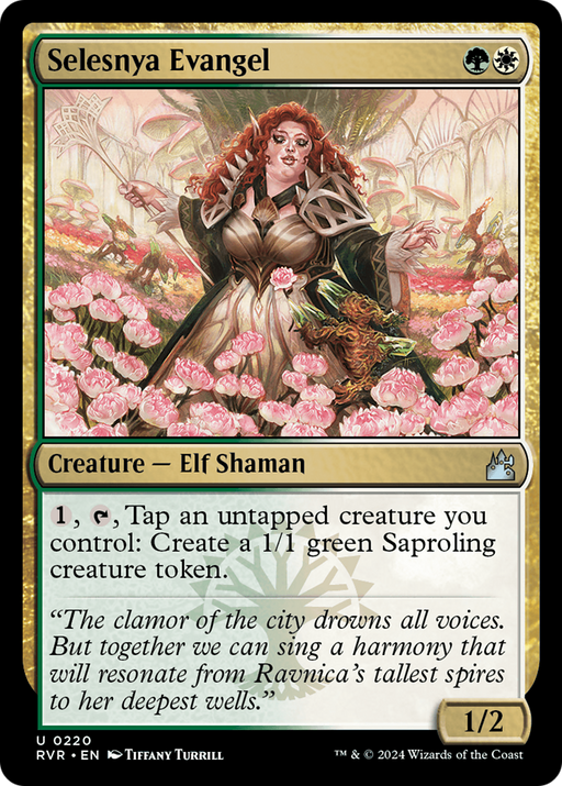 Selesnya Evangel (RVR-220) [Ravnica Remastered] Foil MTG Single Wizards of the Coast