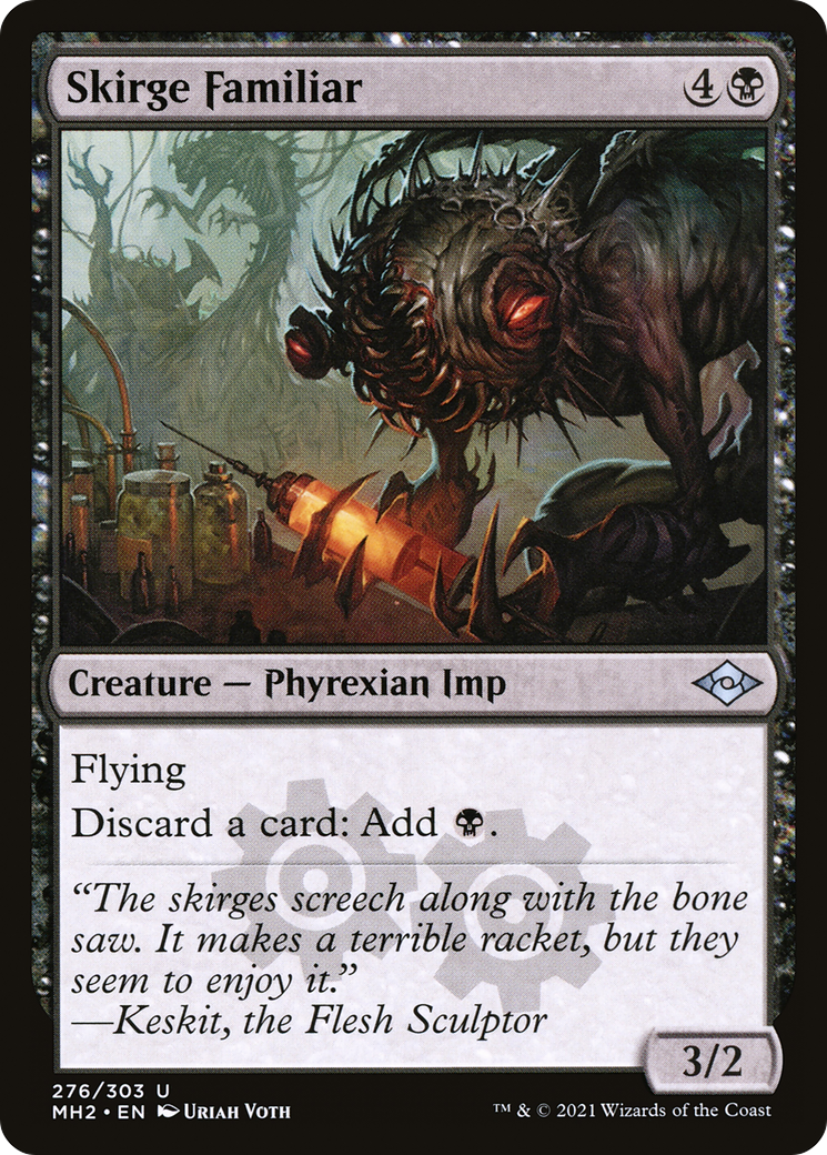 Skirge Familiar (MH2-276) [Modern Horizons 2] Foil MTG Single Wizards of the Coast