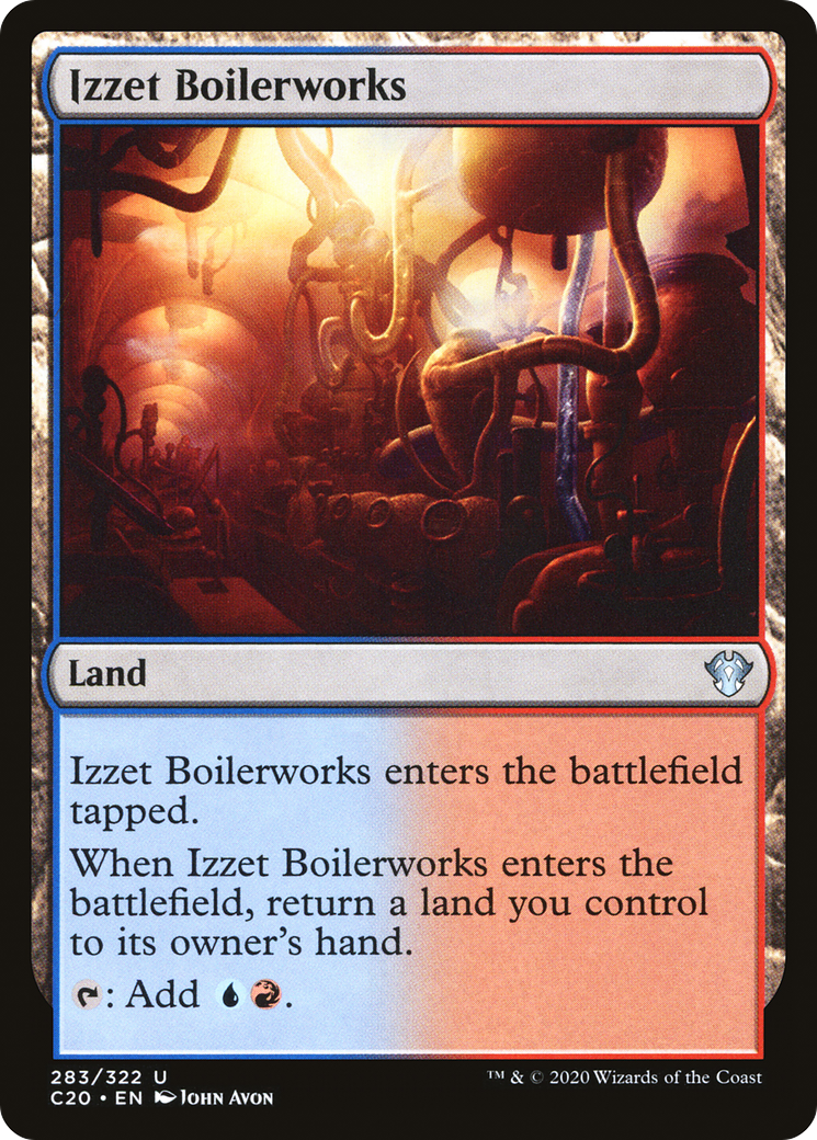 Izzet Boilerworks (C20-283) [Commander 2020] MTG Single Wizards of the Coast