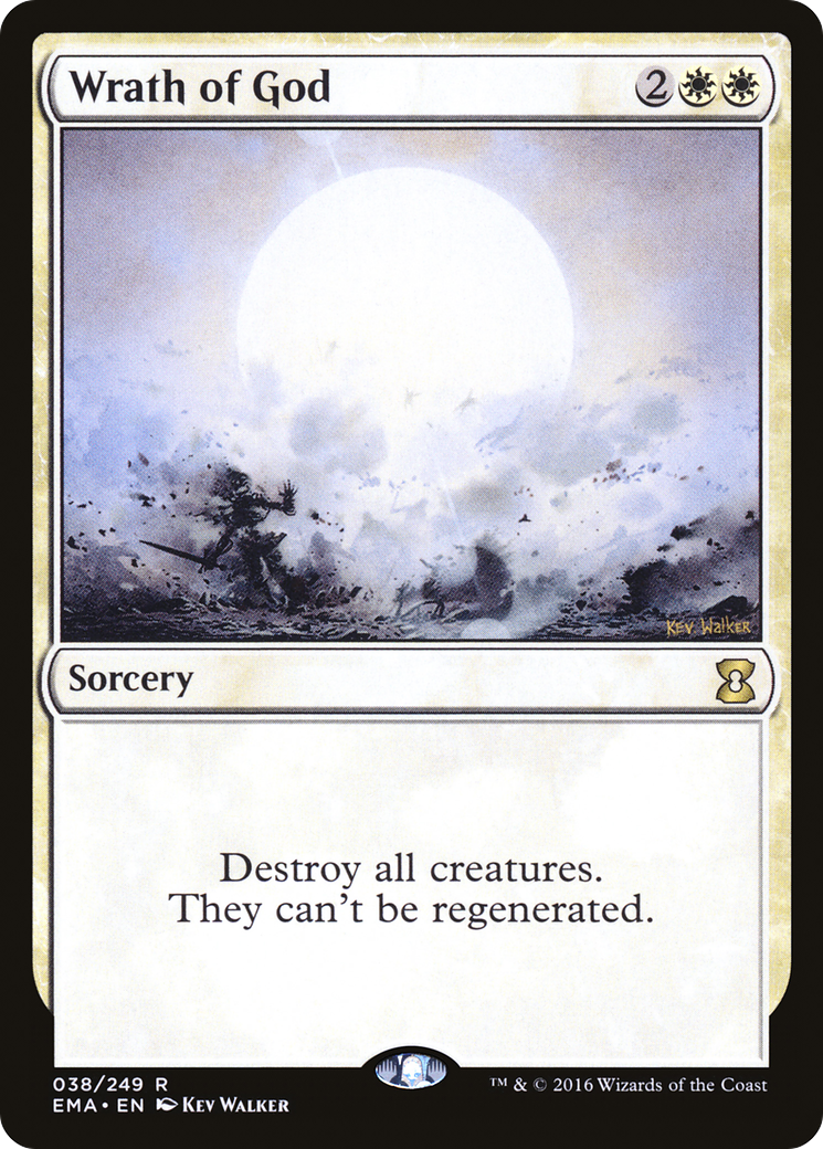 Wrath of God (EMA-038) [Eternal Masters] MTG Single Wizards of the Coast