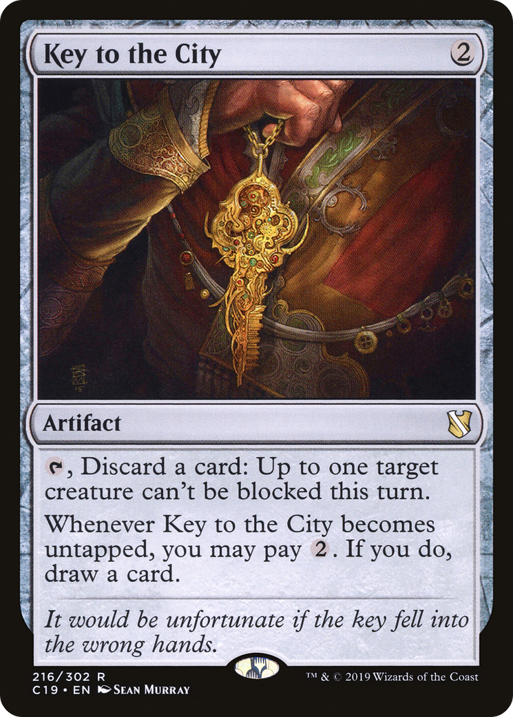 Key to the City (C19-216) [Commander 2019] MTG Single Wizards of the Coast