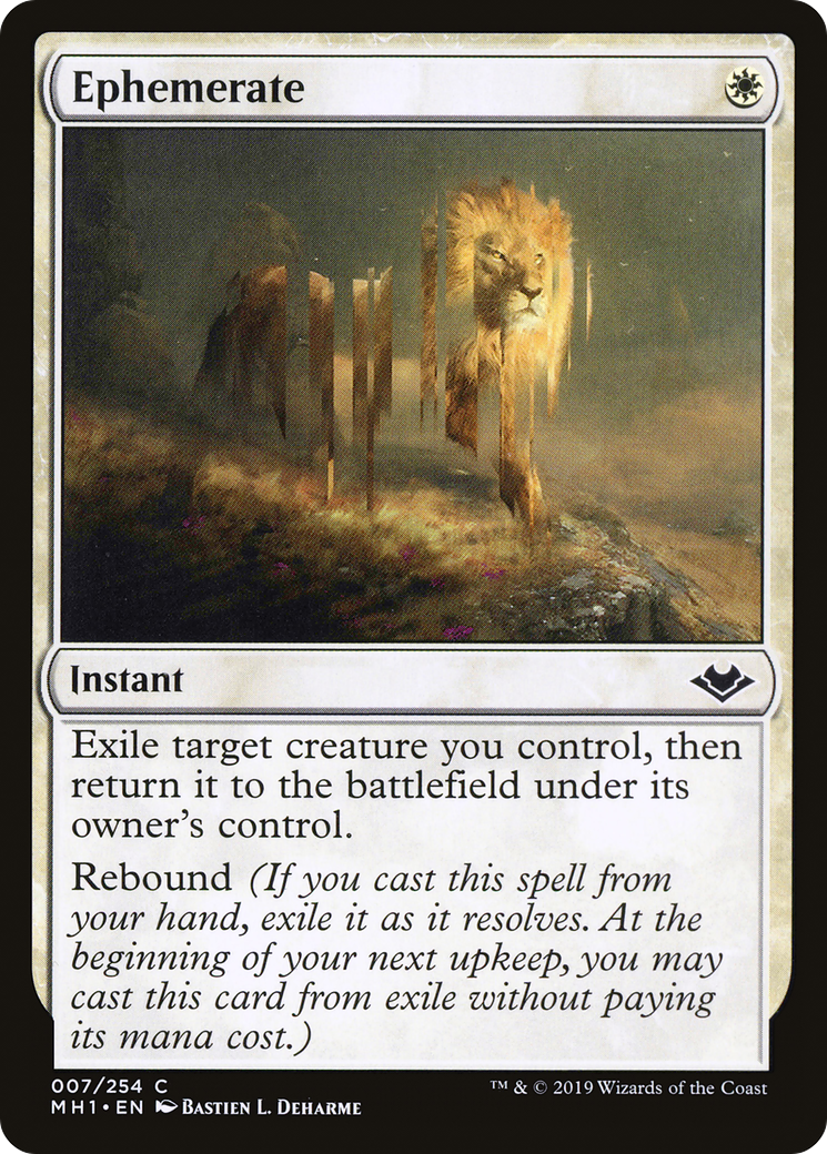Ephemerate (MH1-007) [Modern Horizons] Foil MTG Single Wizards of the Coast