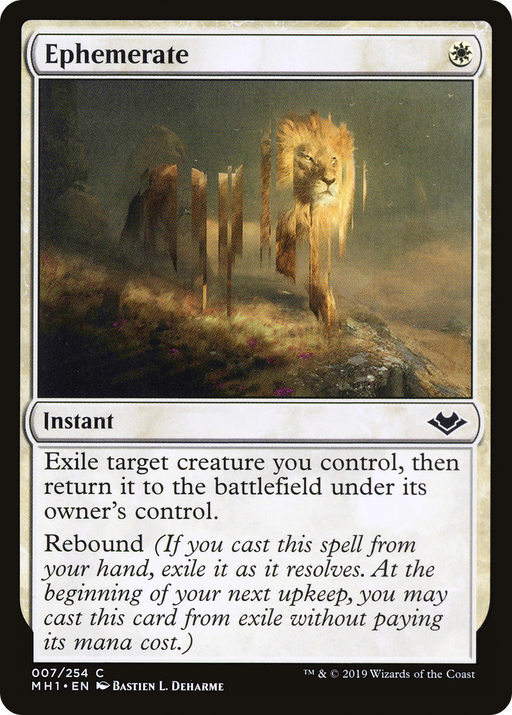 Ephemerate (MH1-007) [Modern Horizons] MTG Single Wizards of the Coast