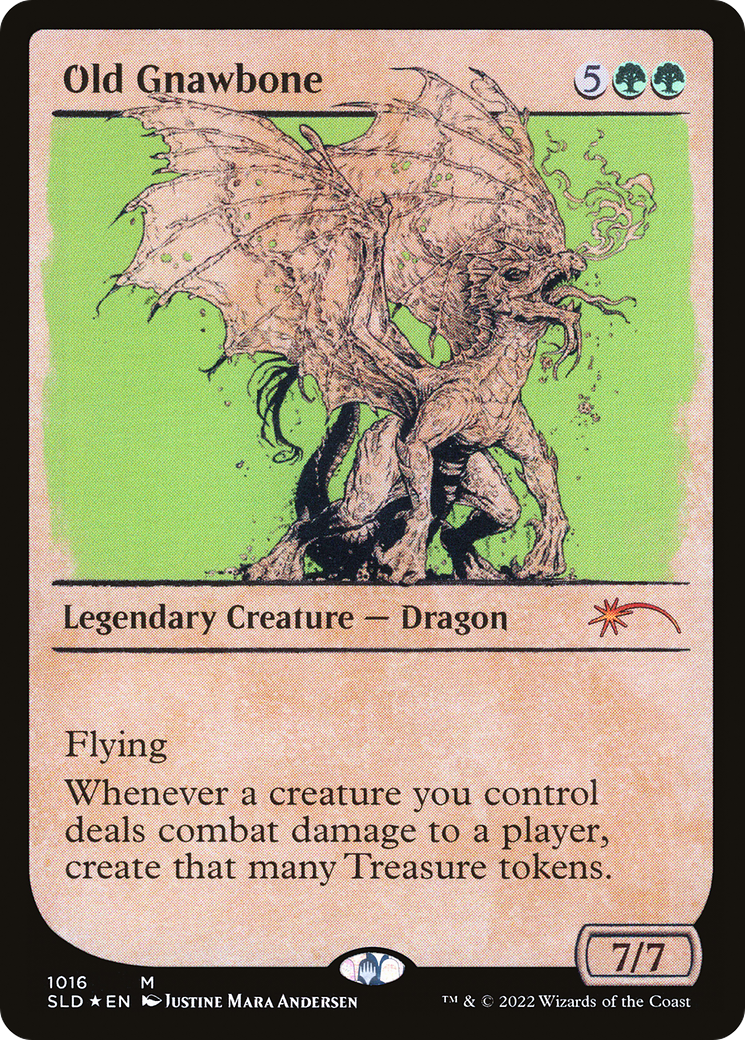 Old Gnawbone (SLD-1016) [Secret Lair] Drop (Showcase) Foil MTG Single Wizards of the Coast