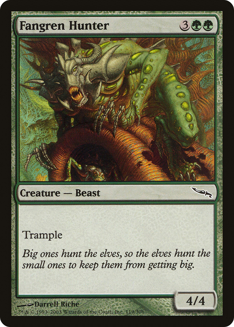 Fangren Hunter (MRD-119) [Mirrodin] MTG Single Wizards of the Coast