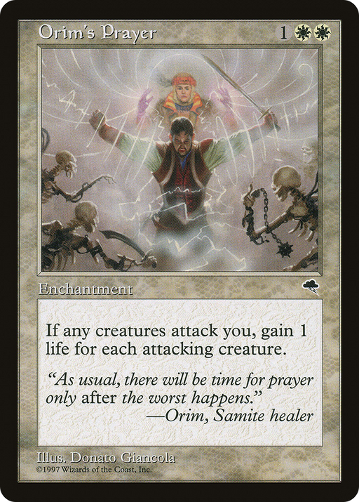 Orim's Prayer (TMP-032) [Tempest] MTG Single Wizards of the Coast