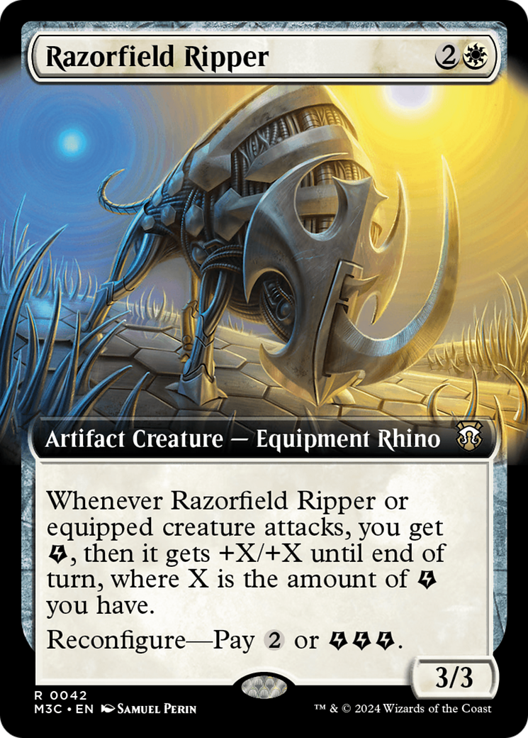 Razorfield Ripper (M3C-042) [Modern Horizons 3 Commander] (Extended Art) MTG Single Modern Horizons 3 Commander