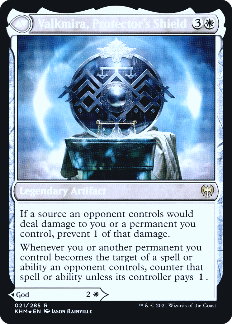 Reidane, God of the Worthy (PRE-021) [Kaldheim Promos] Foil MTG Single Wizards of the Coast