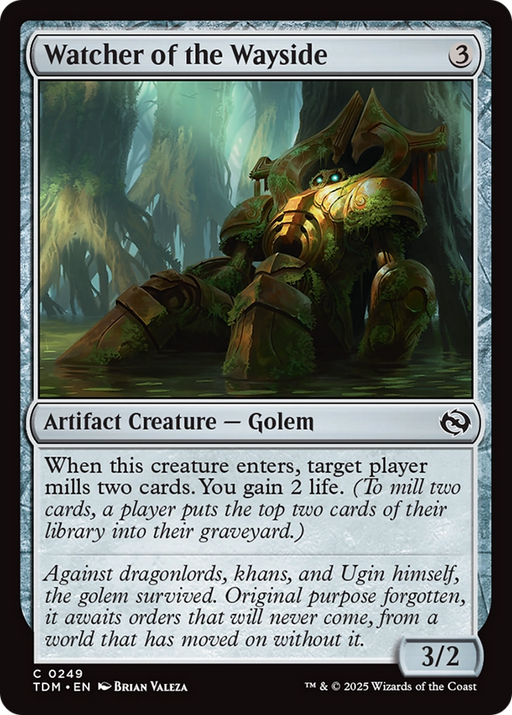 Watcher of the Wayside (TDM-249) [Tarkir: Dragonstorm] MTG Single Wizards of the Coast