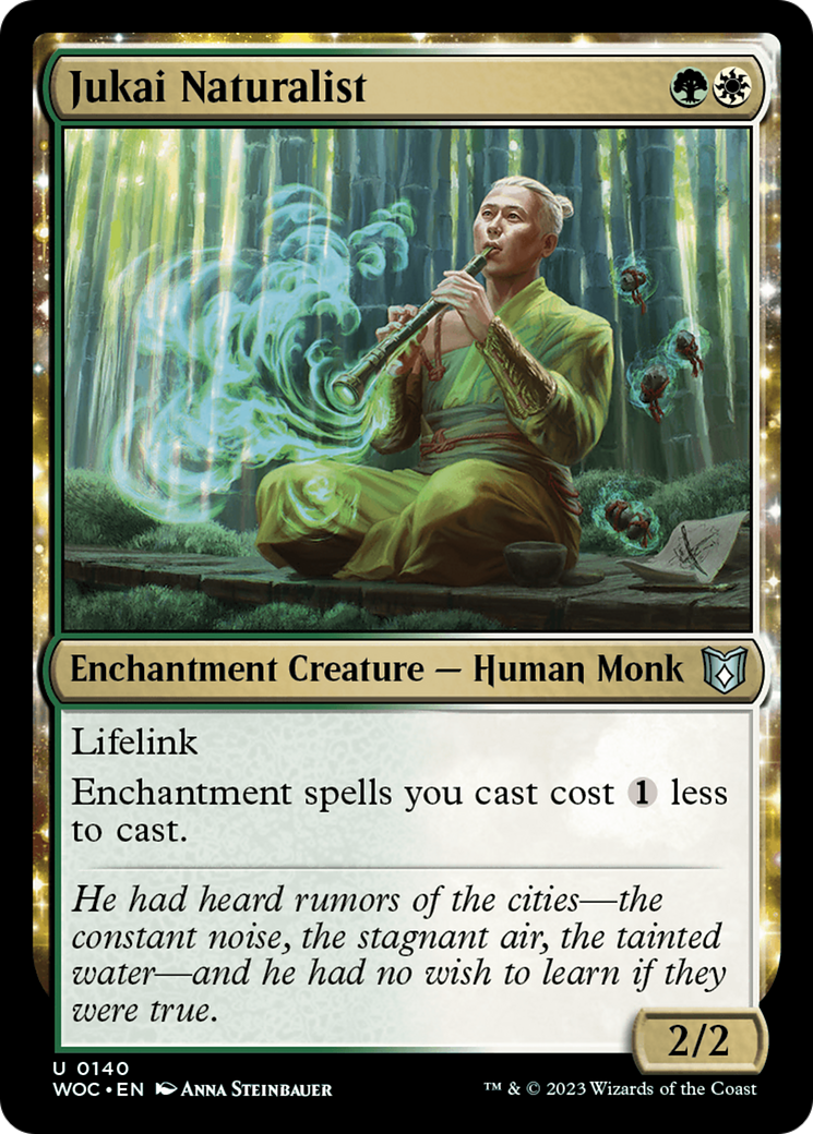 Jukai Naturalist (WOC-140) [Wilds of Eldraine Commander] MTG Single Wizards of the Coast