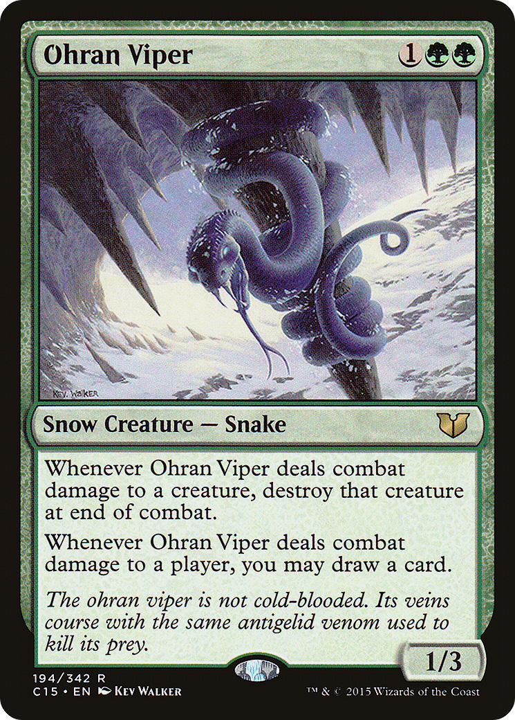 Ohran Viper (C15-194) [Commander 2015] MTG Single Wizards of the Coast