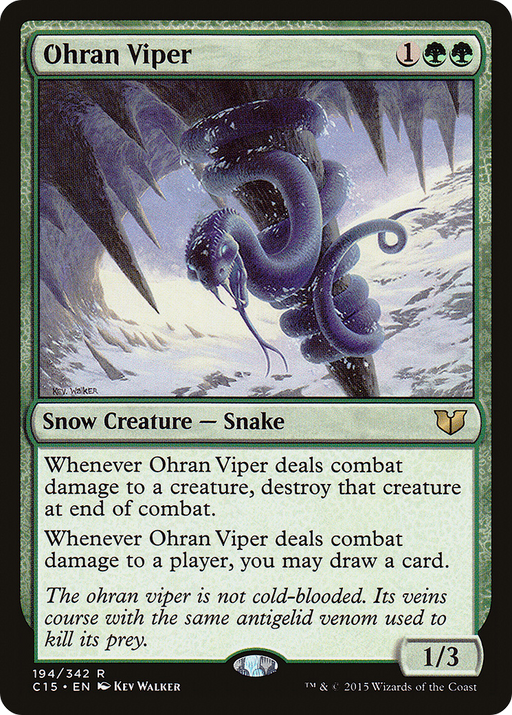 Ohran Viper (C15-194) [Commander 2015] MTG Single Wizards of the Coast