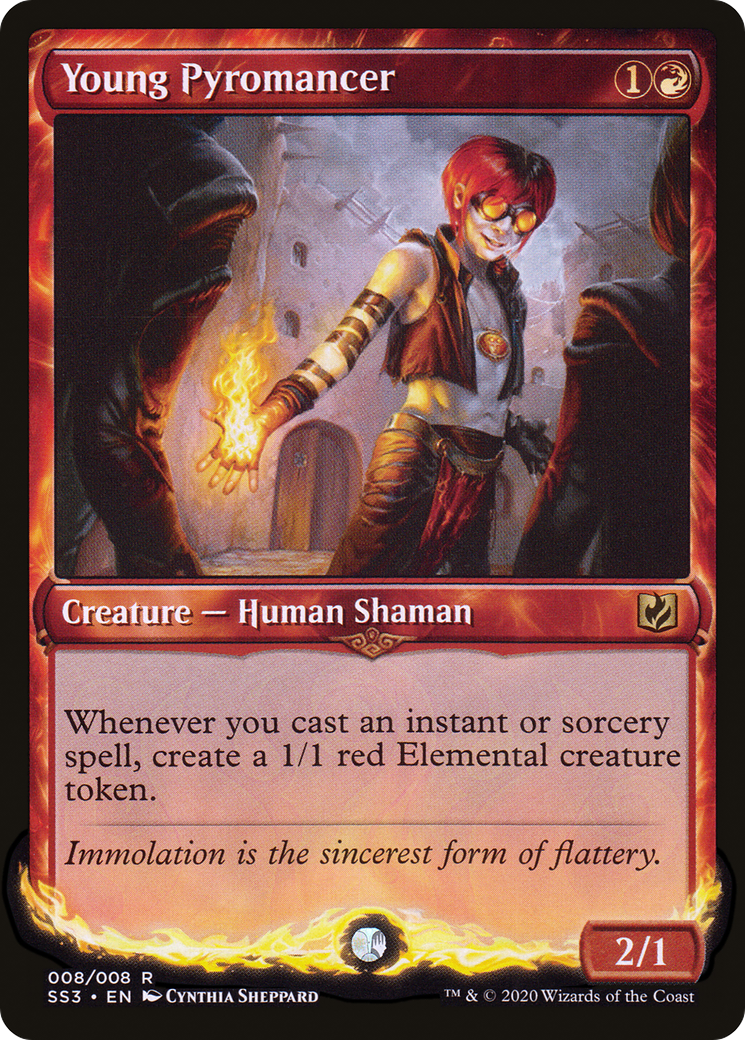 Young Pyromancer (SS3-008) [Misc] Signature Spellbook: Chandra Foil MTG Single Wizards of the Coast