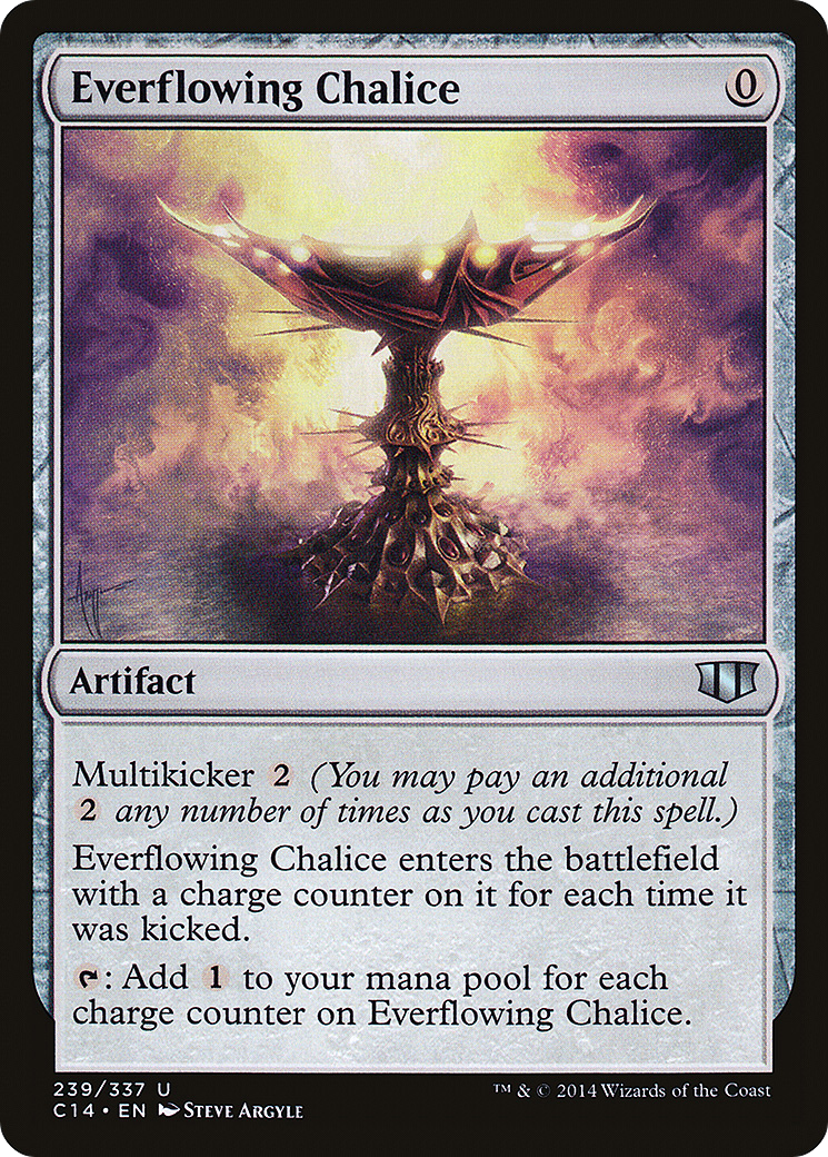 Everflowing Chalice (C14-239) [Commander 2014] MTG Single Wizards of the Coast