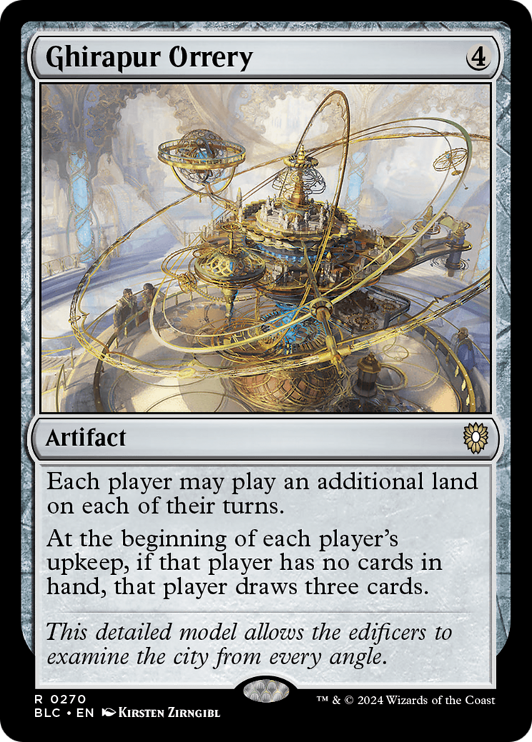 Ghirapur Orrery (BLC-270) [Bloomburrow Commander] MTG Single Wizards of the Coast