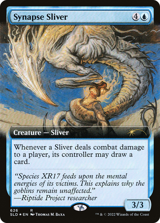 Synapse Sliver (SLD-626) [Secret Lair Drop] (Extended Art) Foil MTG Single Wizards of the Coast