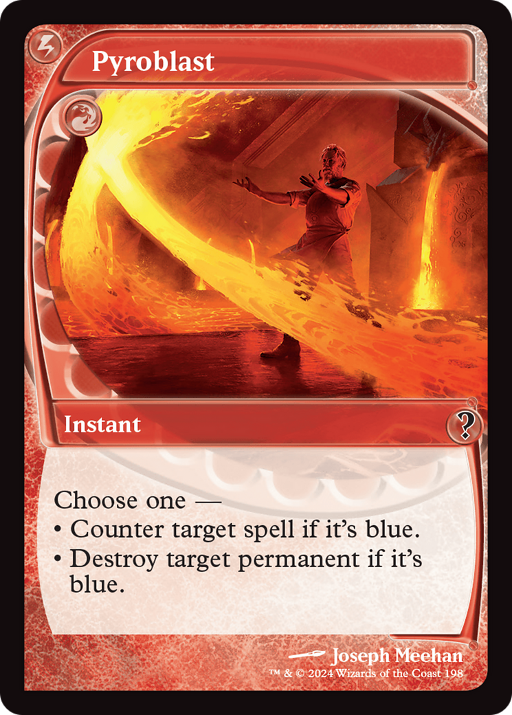 Pyroblast (Future Sight) (MB2-198) [Mystery Booster] Mystery Booster 2 Foil MTG Single Wizards of the Coast