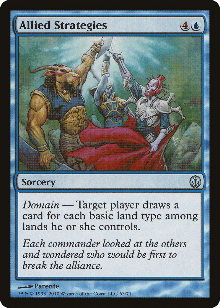 Allied Strategies (DDE-063) [Misc] Duel Decks: Phyrexia vs. the Coalition MTG Single Wizards of the Coast
