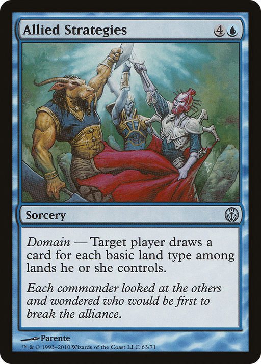 Allied Strategies (DDE-063) [Misc] Duel Decks: Phyrexia vs. the Coalition MTG Single Wizards of the Coast