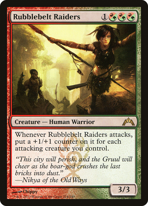 Rubblebelt Raiders (GTC-224) [Gatecrash] MTG Single Wizards of the Coast