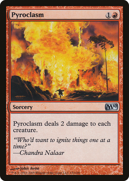 Pyroclasm (M10-152) [Magic 2010] MTG Single Wizards of the Coast