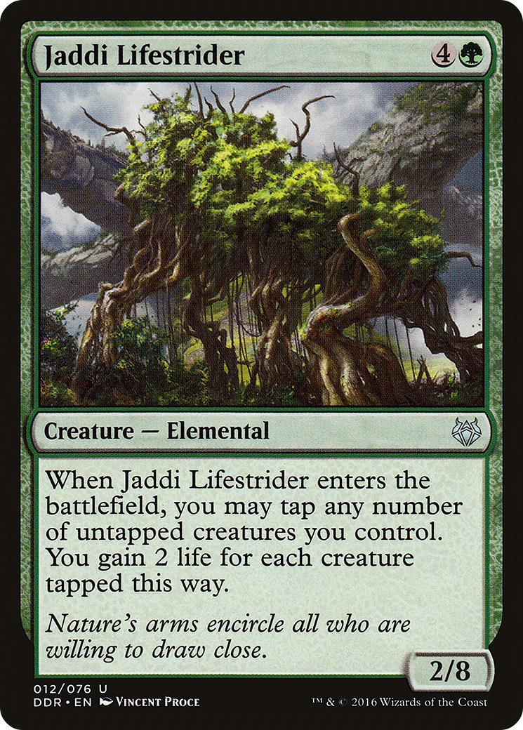 Jaddi Lifestrider (DDR-012) [Misc] Duel Decks: Nissa vs. Ob Nixilis MTG Single Wizards of the Coast
