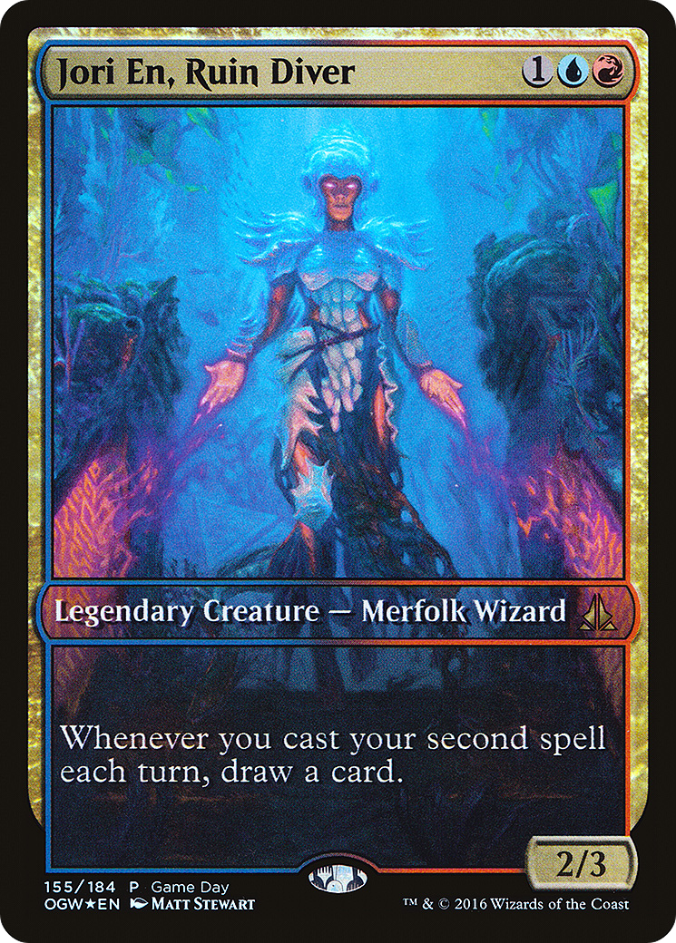 Jori En, Ruin Diver (GAME-155) [Oath of the Gatewatch Promos] Foil MTG Single Wizards of the Coast