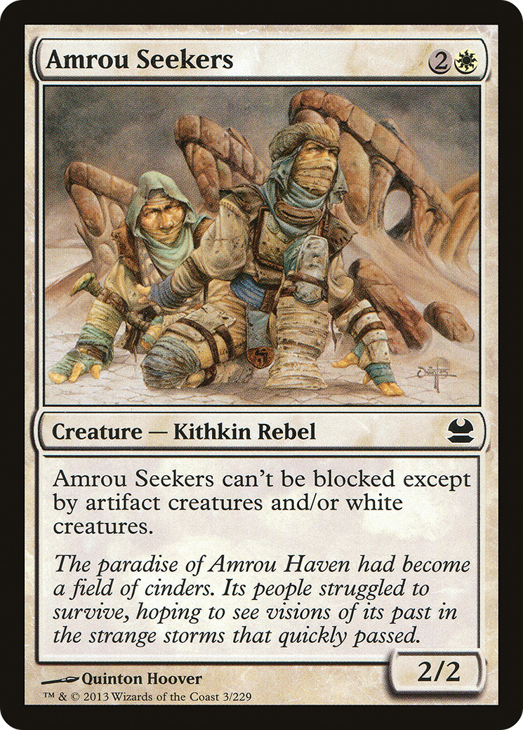 Amrou Seekers (MMA-003) [Modern Masters] Foil MTG Single Wizards of the Coast
