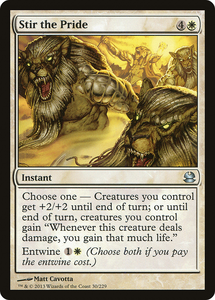 Stir the Pride (MMA-030) [Modern Masters] MTG Single Modern Masters