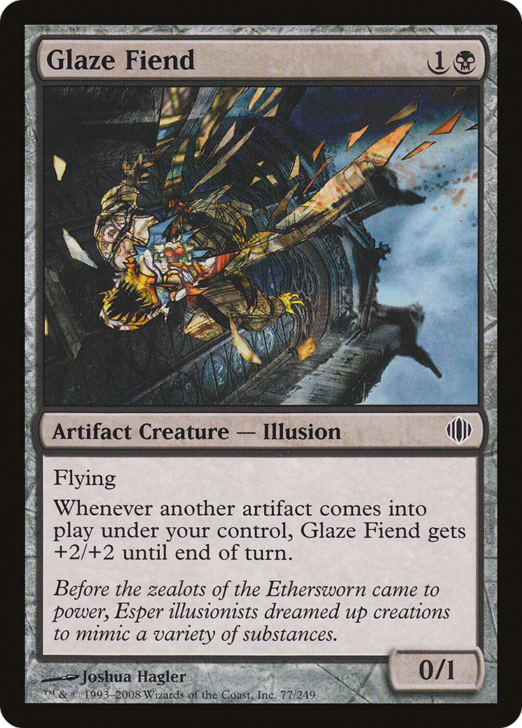 Glaze Fiend (ALA-077) [Shards of Alara] MTG Single Wizards of the Coast