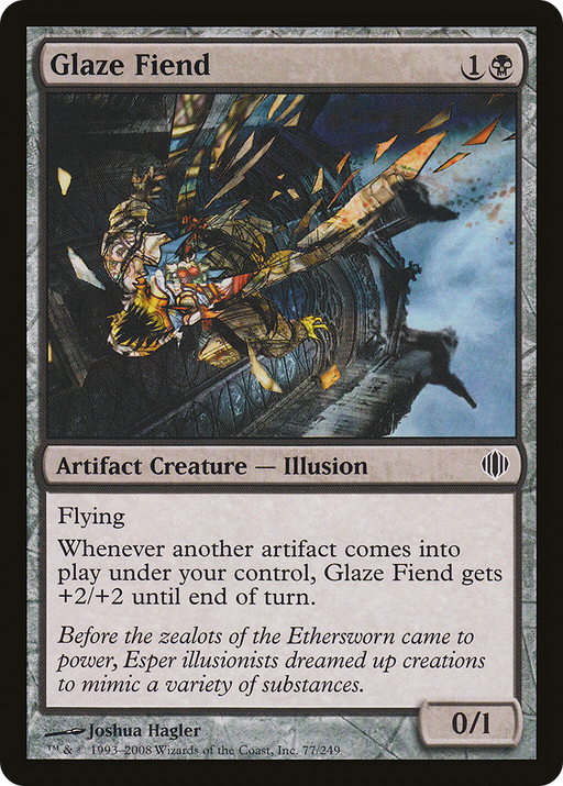Glaze Fiend (ALA-077) [Shards of Alara] MTG Single Wizards of the Coast