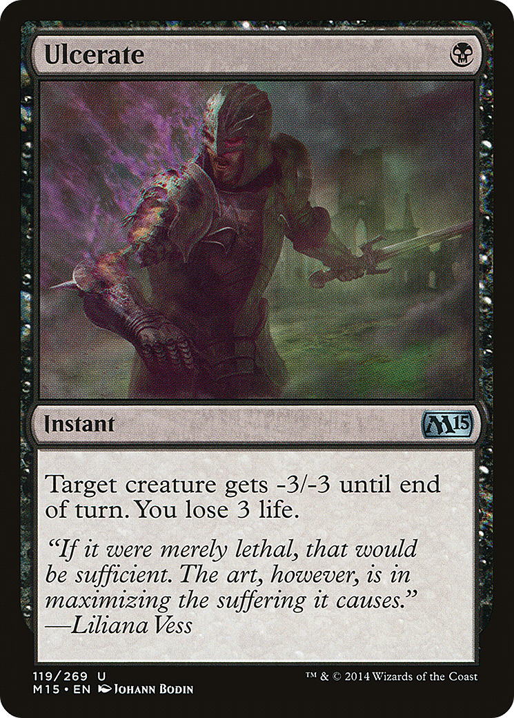 Ulcerate (M15-119) [Magic 2015] Foil MTG Single Wizards of the Coast