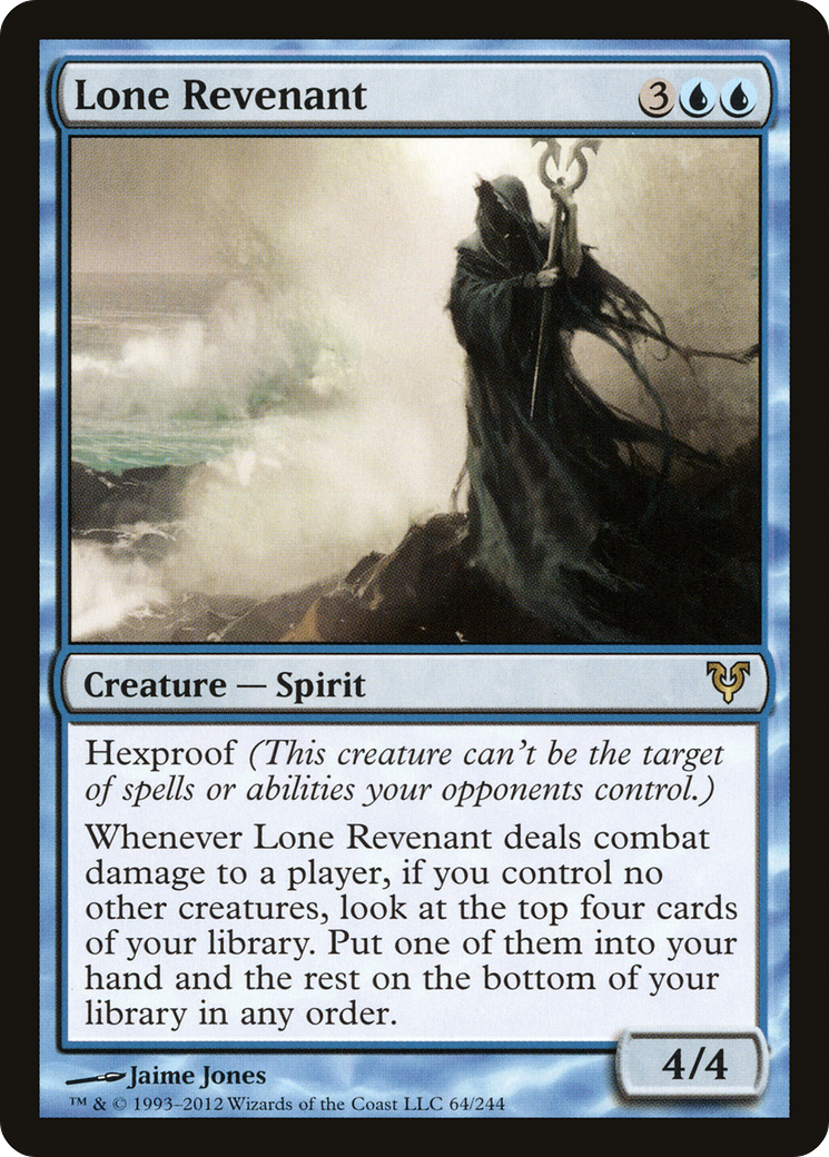 Lone Revenant (AVR-064) [Avacyn Restored] Foil MTG Single Wizards of the Coast