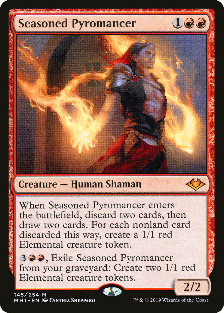 Seasoned Pyromancer (MH1-145) [Modern Horizons] MTG Single Modern Horizons
