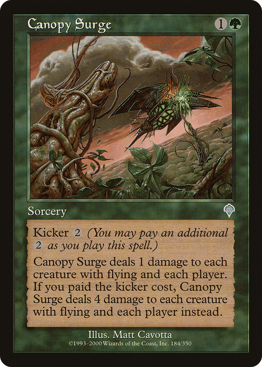 Canopy Surge (INV-184) [Invasion] MTG Single Wizards of the Coast