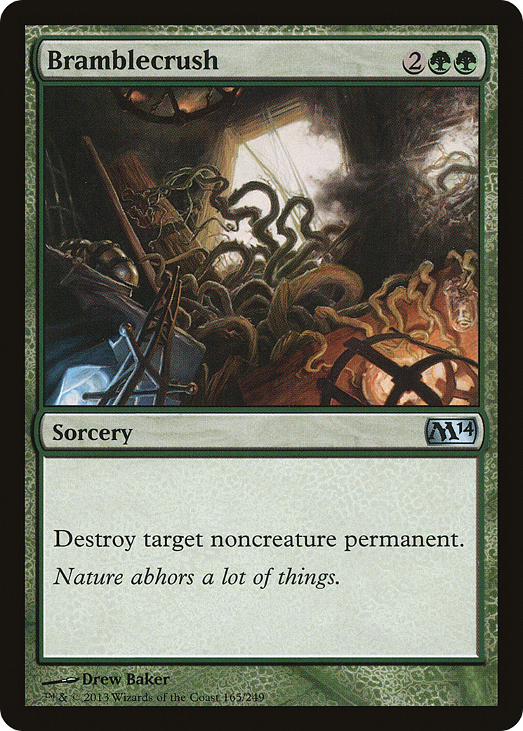 Bramblecrush (M14-165) [Magic 2014] MTG Single Wizards of the Coast