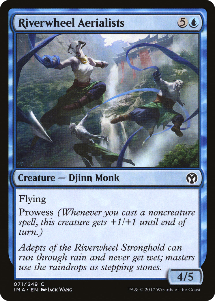 Riverwheel Aerialists (IMA-071) [Iconic Masters] Foil MTG Single Wizards of the Coast