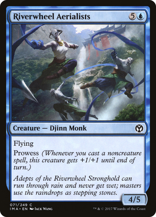 Riverwheel Aerialists (IMA-071) [Iconic Masters] MTG Single Wizards of the Coast