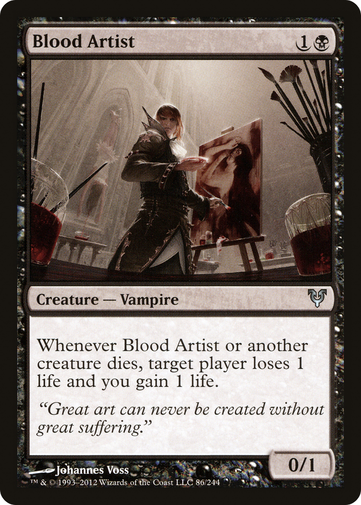 Blood Artist [Avacyn Restored] MTG Single Magic: The Gathering