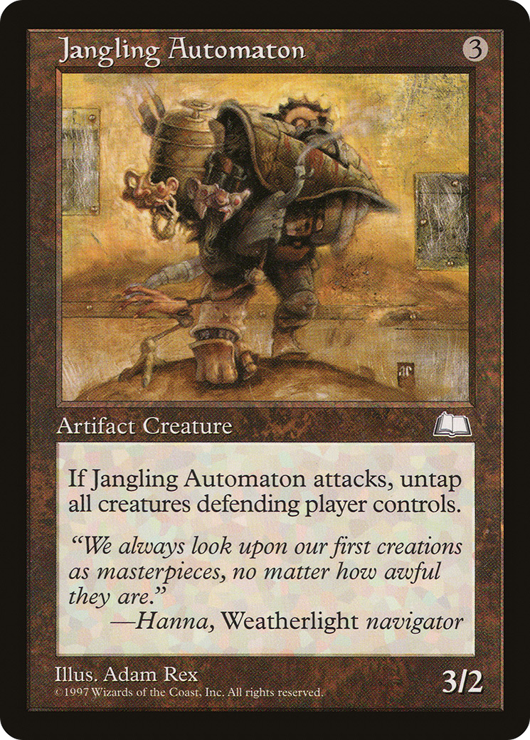 Jangling Automaton (WTH-) [Weatherlight] MTG Single Wizards of the Coast