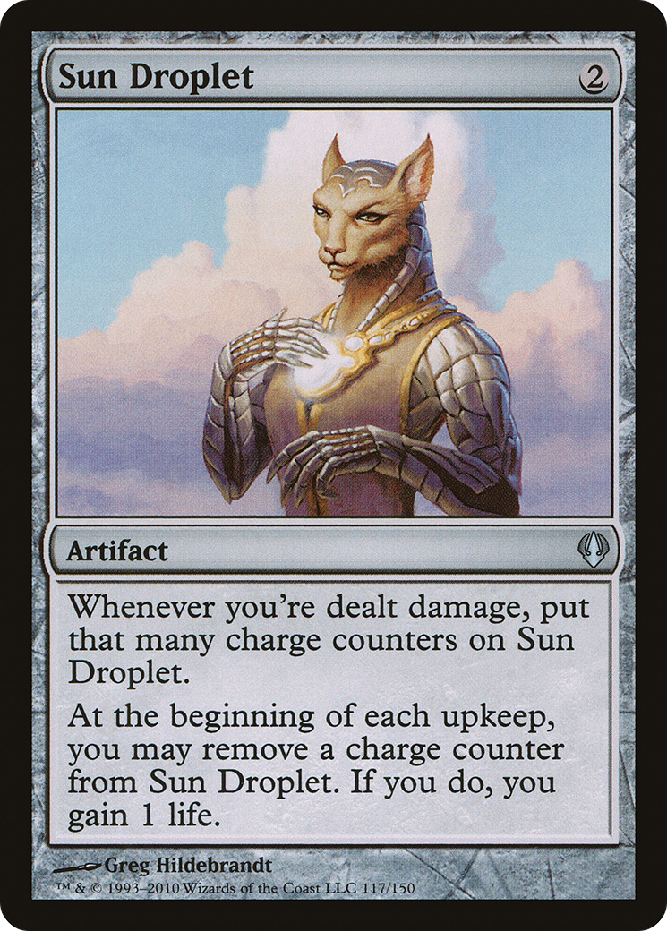 Sun Droplet (ARC-117) [Misc] Archenemy MTG Single Wizards of the Coast