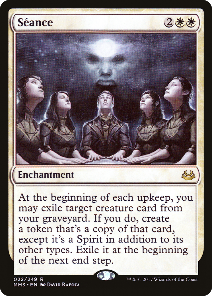 Seance (MM3-022) [Modern Masters 2017] Foil MTG Single Modern Masters 2017