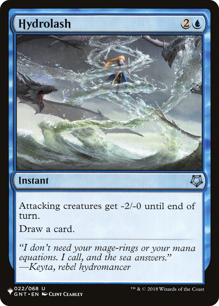 Hydrolash (LIST-GNT-22) [Mystery Booster] The List MTG Single Wizards of the Coast