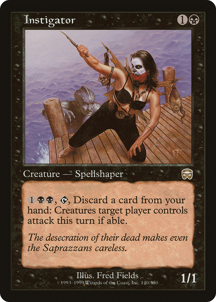 Instigator (MMQ-140) [Mercadian Masques] MTG Single Wizards of the Coast