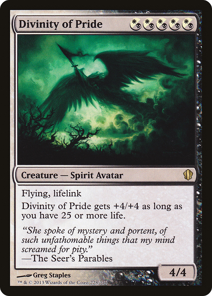 Divinity of Pride (C13-228) [Commander 2013] MTG Single Wizards of the Coast