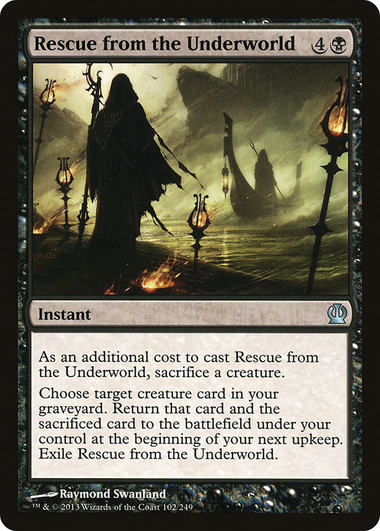 Rescue from the Underworld (THS-102) [Theros] Foil MTG Single Wizards of the Coast