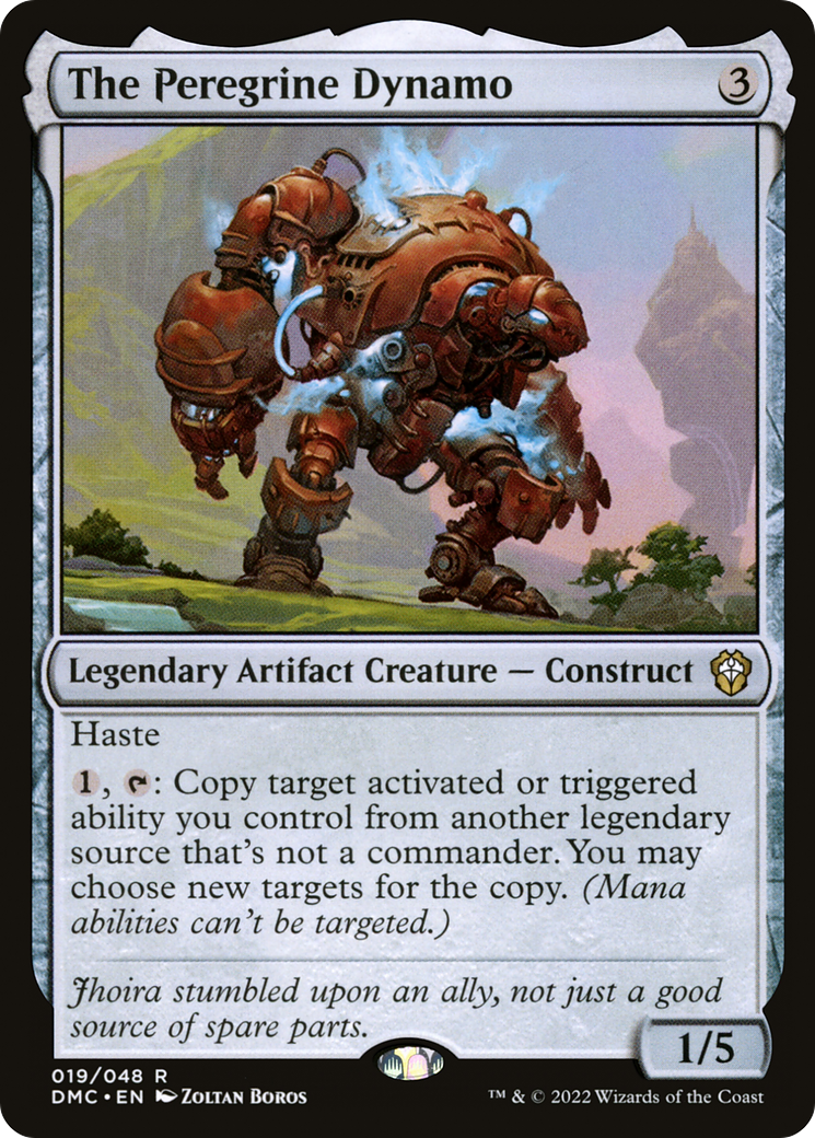 The Peregrine Dynamo (DMC-019) [Dominaria United Commander] MTG Single Wizards of the Coast