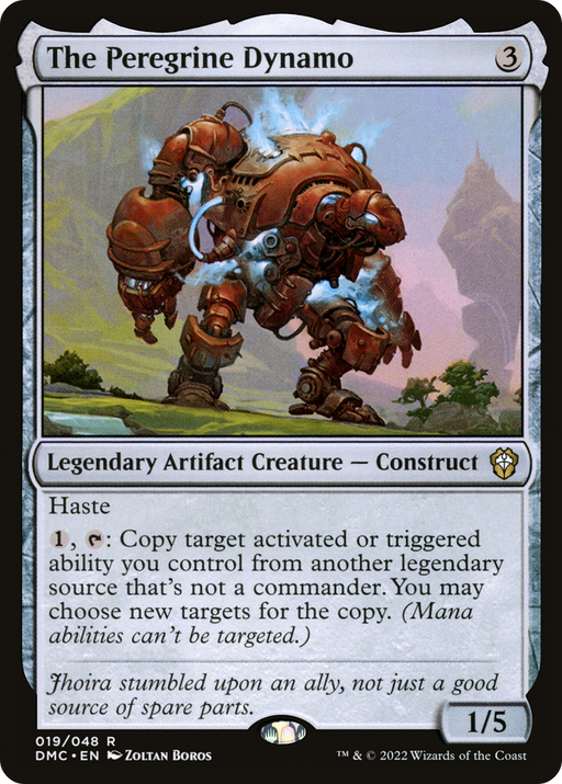 The Peregrine Dynamo (DMC-019) [Dominaria United Commander] MTG Single Wizards of the Coast