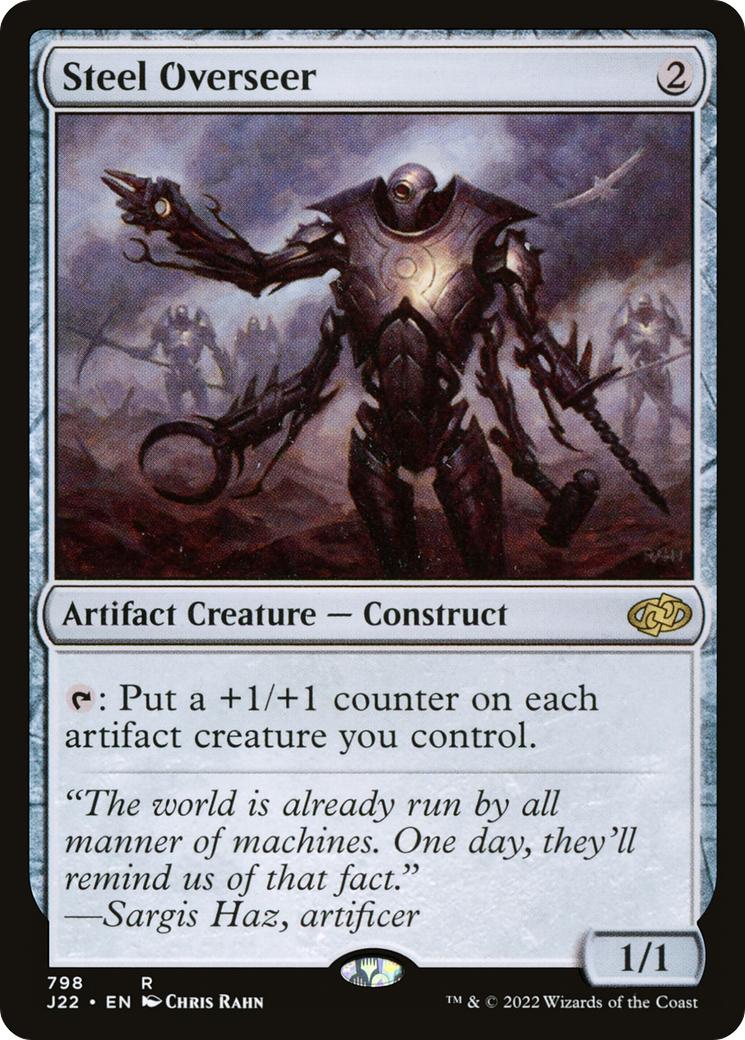 Steel Overseer (J22-798) [Jumpstart 2022] MTG Single Wizards of the Coast