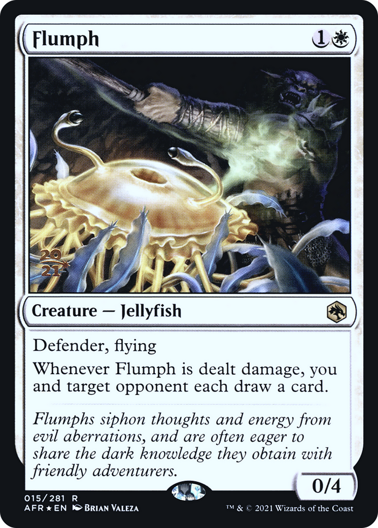 Flumph (PRE-015) [Adventures in the Forgotten Realms Promos] Foil MTG Single Wizards of the Coast